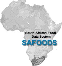 south african food composition database